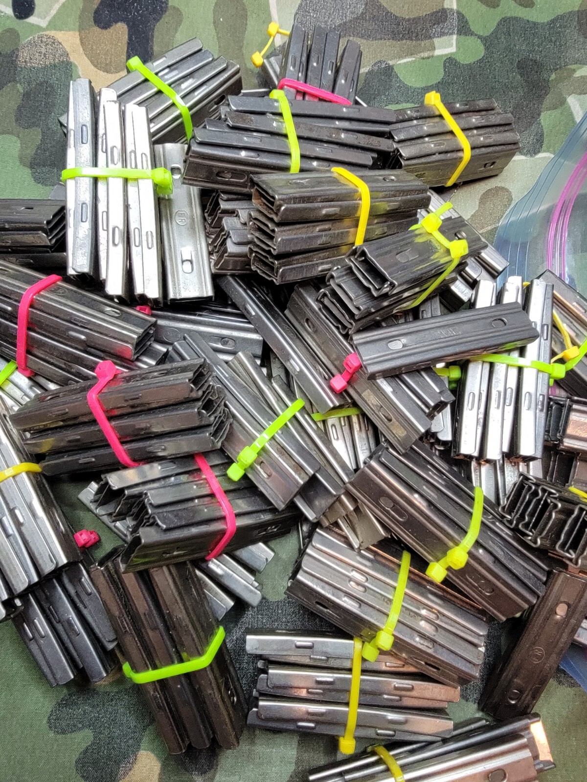 6 Original Argentine 30.06 Stripper Clips Mauser WILL NOT WORK FOR 7.65