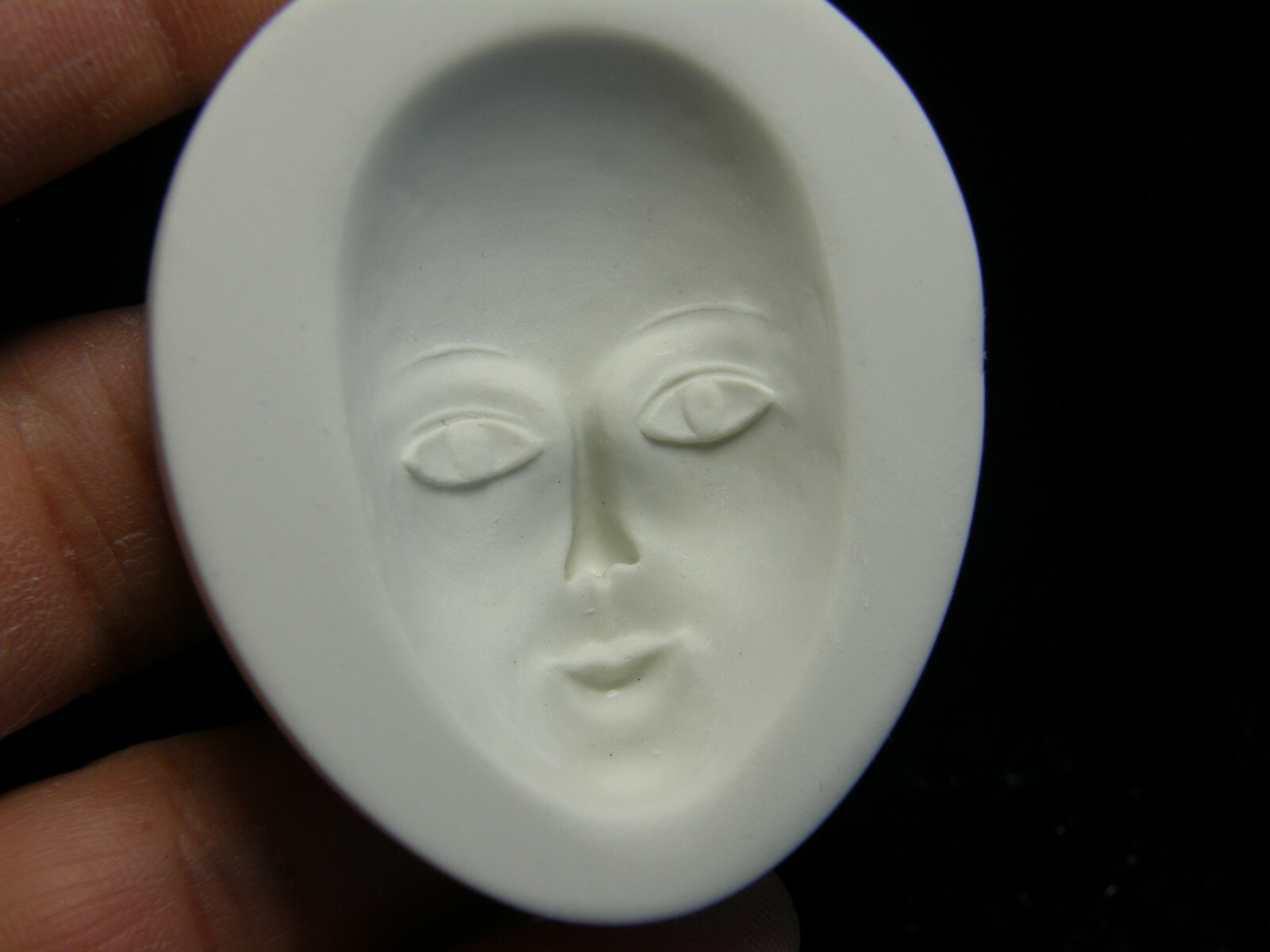 Goddess Face Polymer Clay Mold (MD1092)