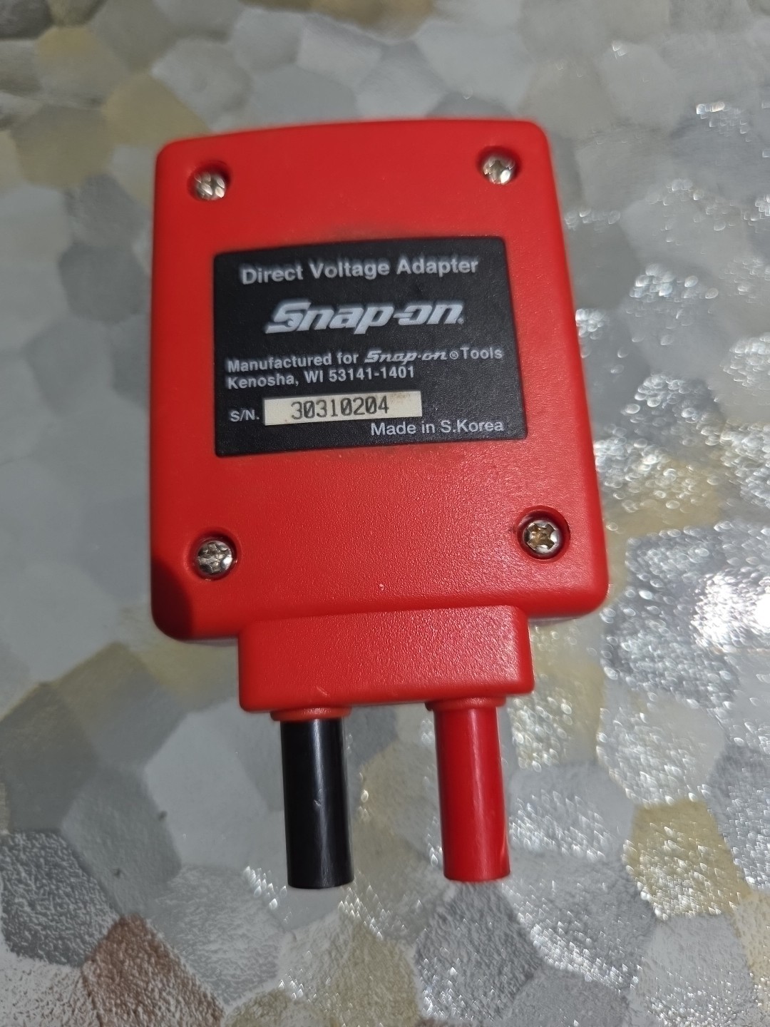 SNAP-ON Direct Voltage Adaptor / Model: EEDMDVA
