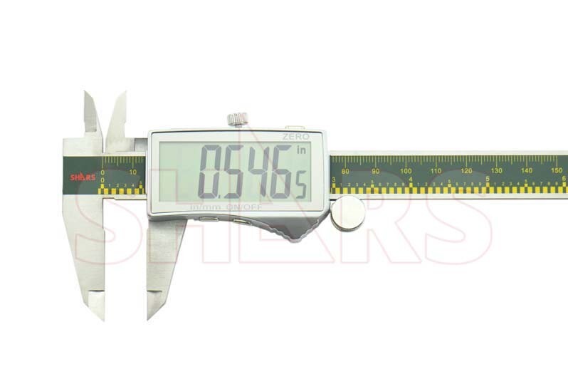 SHARS 6" / 150mm Large LCD Electronic Digital Caliper .0005” New ^]