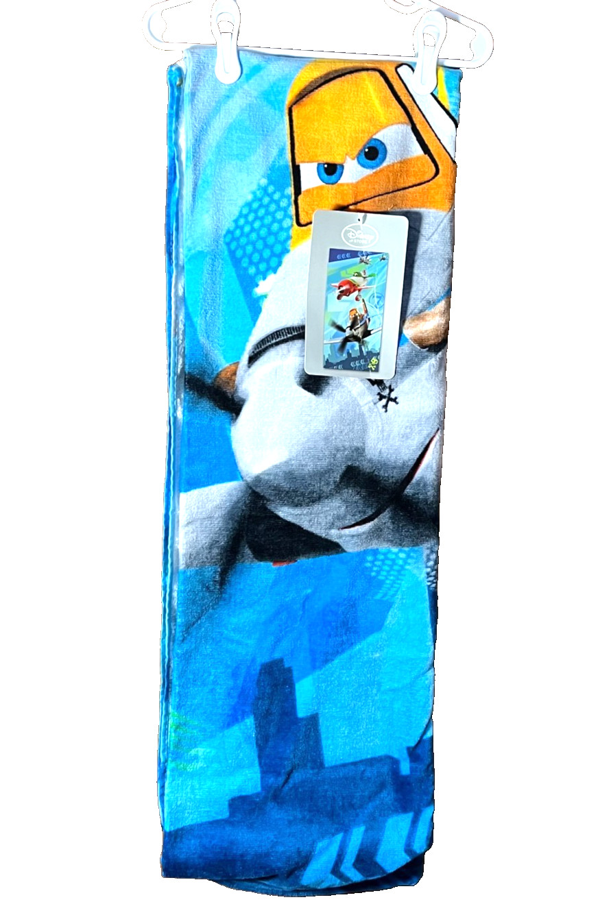 Disney Store Planes Beach Pool Towel 30 in x 60 in New