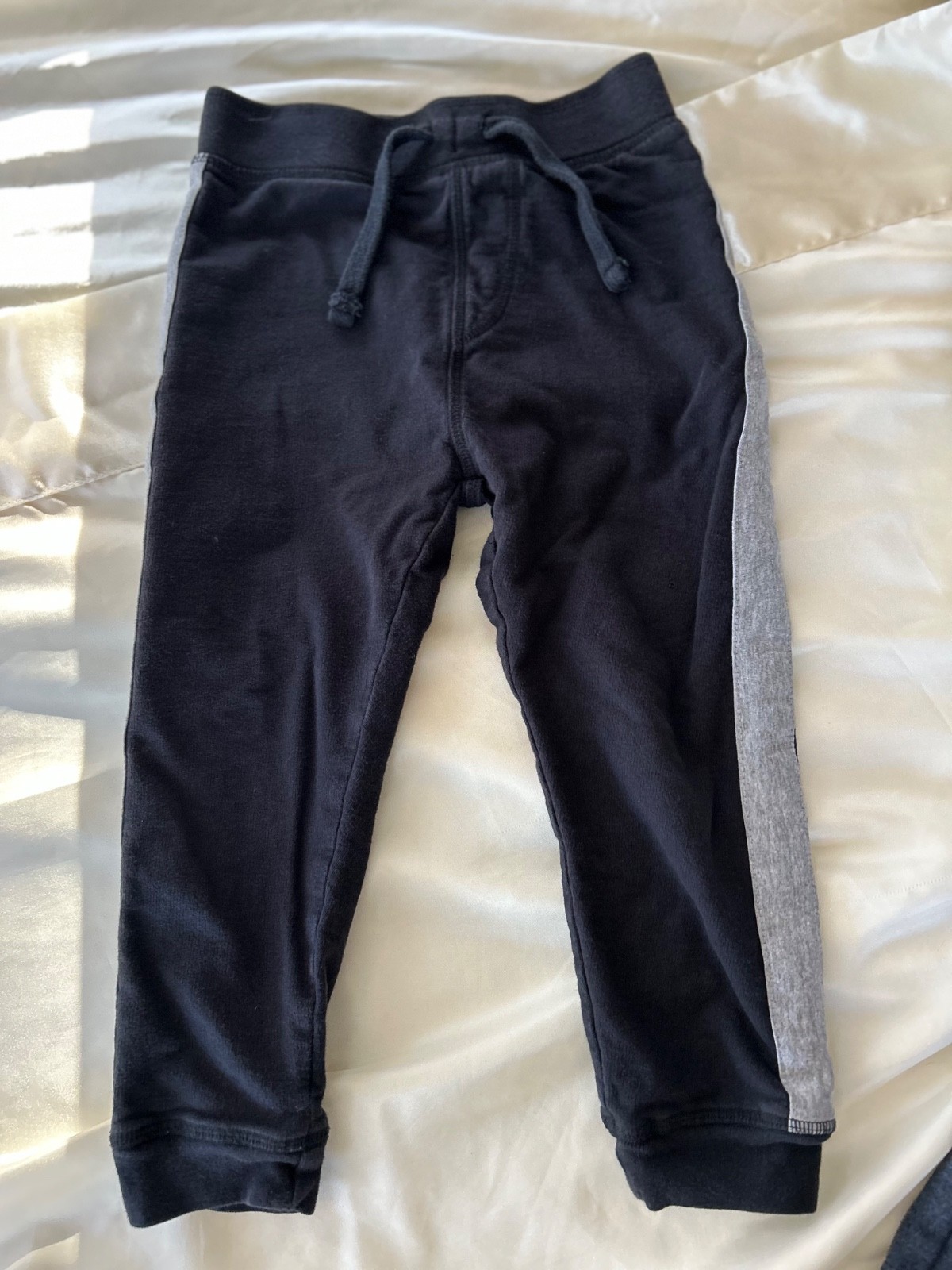 Mish Boys Tank Top Game On & Joggers Pants Outfit Gray Black Sz 5