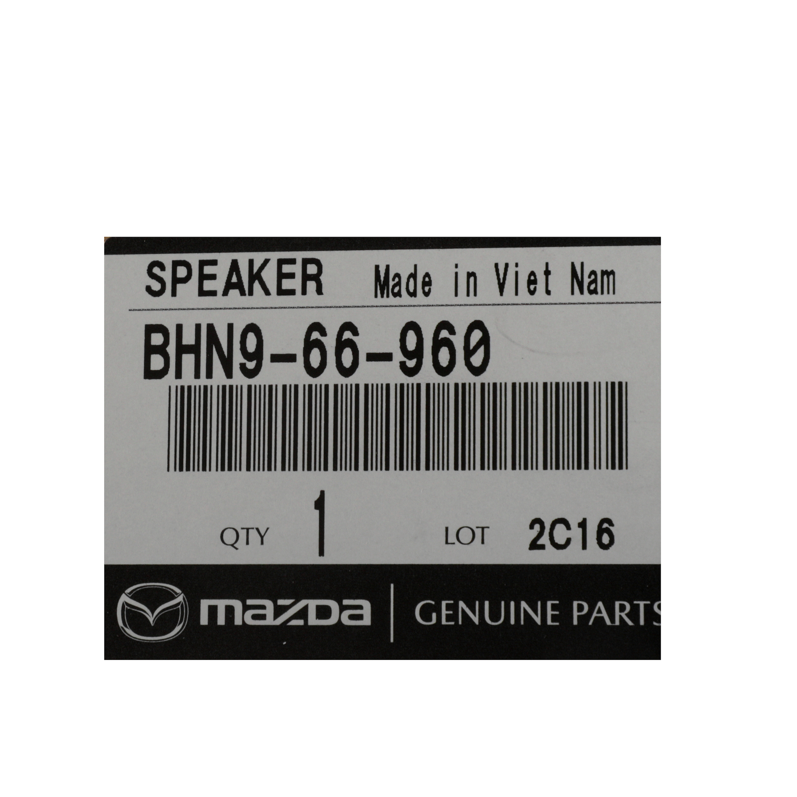 NEW OEM Mazda 2014-2018 Mazda3 Front Door Speaker BHN9-66-960