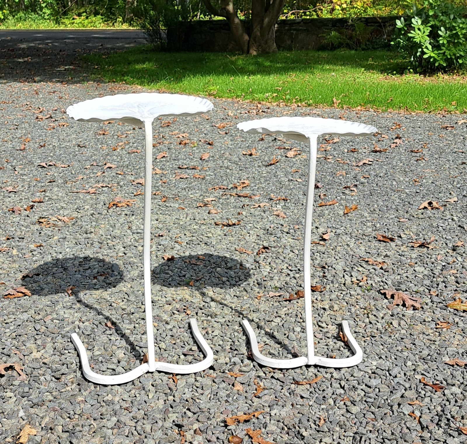 Pair of Mid Century Salterini Lily Pad Nesting Tables