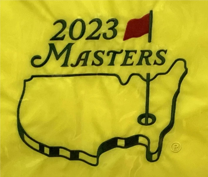 2023 Masters Flag augusta national golf pin flag pga jon rahm wins new