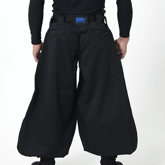 TORAICHI Nikkapokka Japanese Tobi Men Work Pants BLACK High Quality Workwear W90