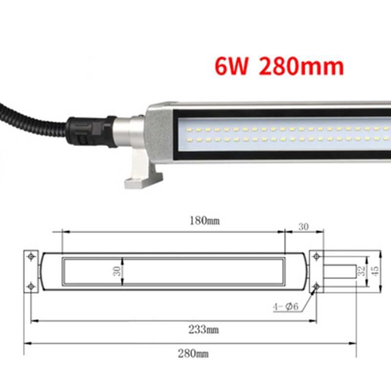 LED Milling CNC Machine Tool Light Explosion-proof Waterproof Oil-proof Workshop
