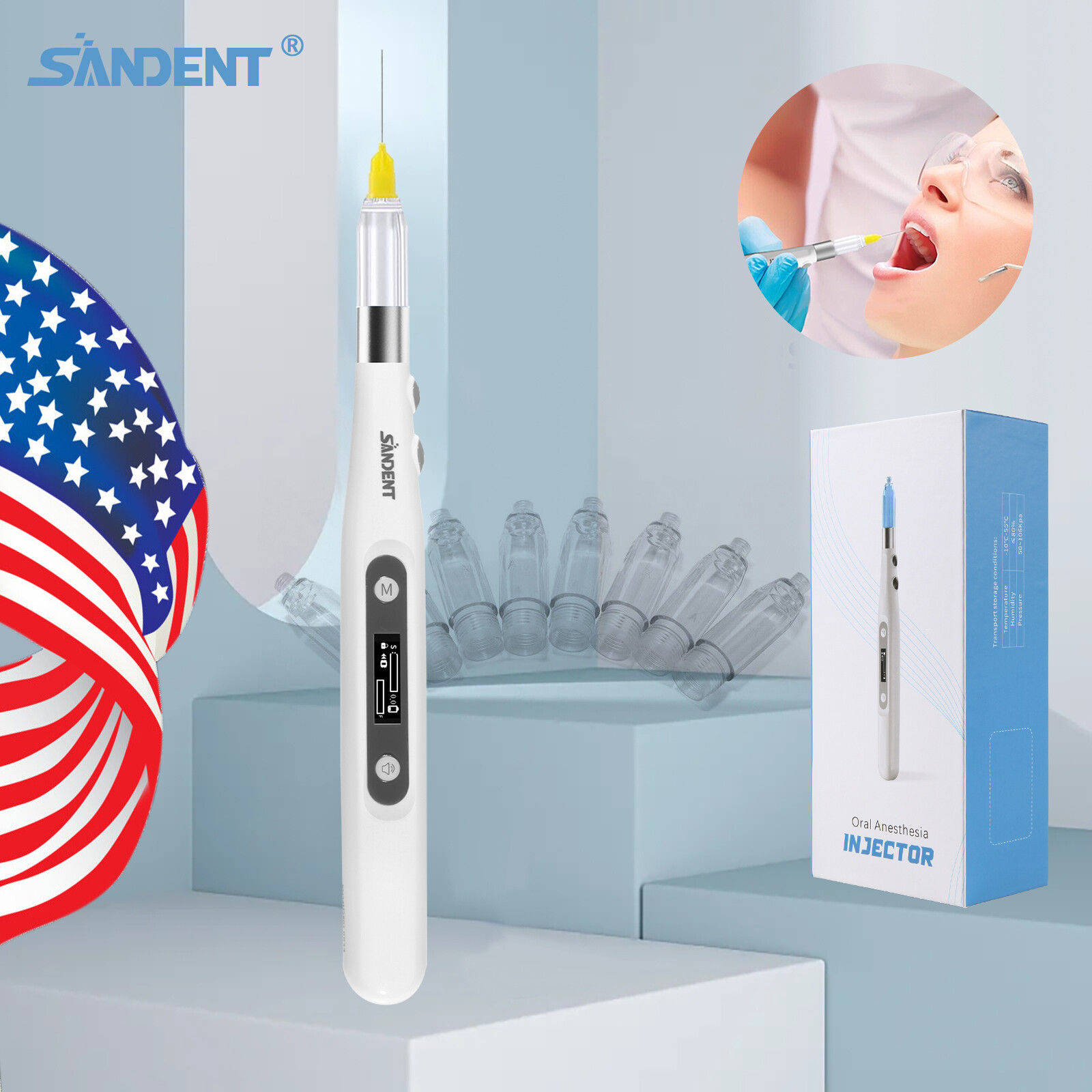 USA Dental Painless Oral Local Anesthesia Device Anestesia Pen