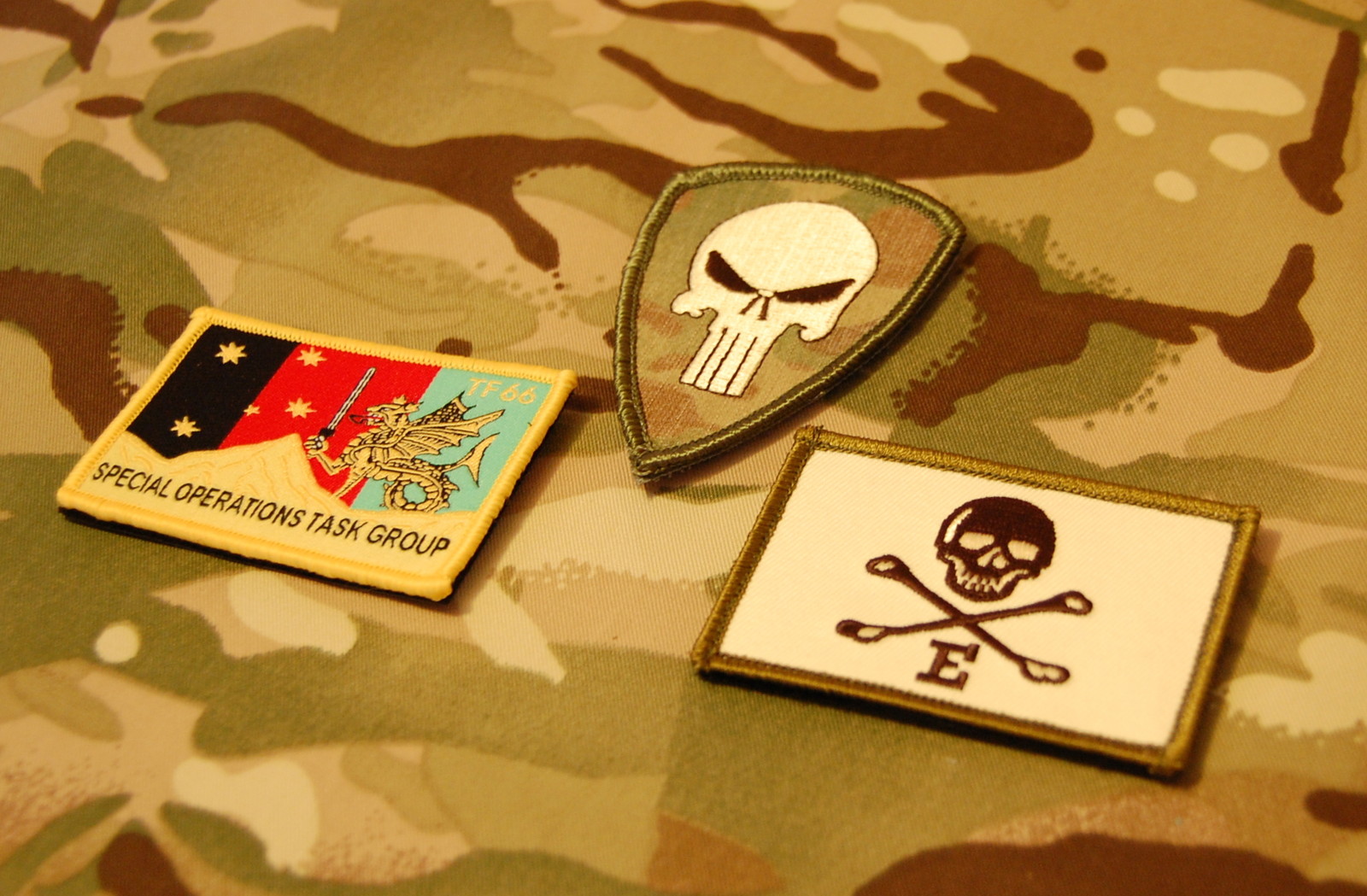 SASR SOTG Australian Special Forces Replica Patch Combo Afghanistan Tarin Kowt