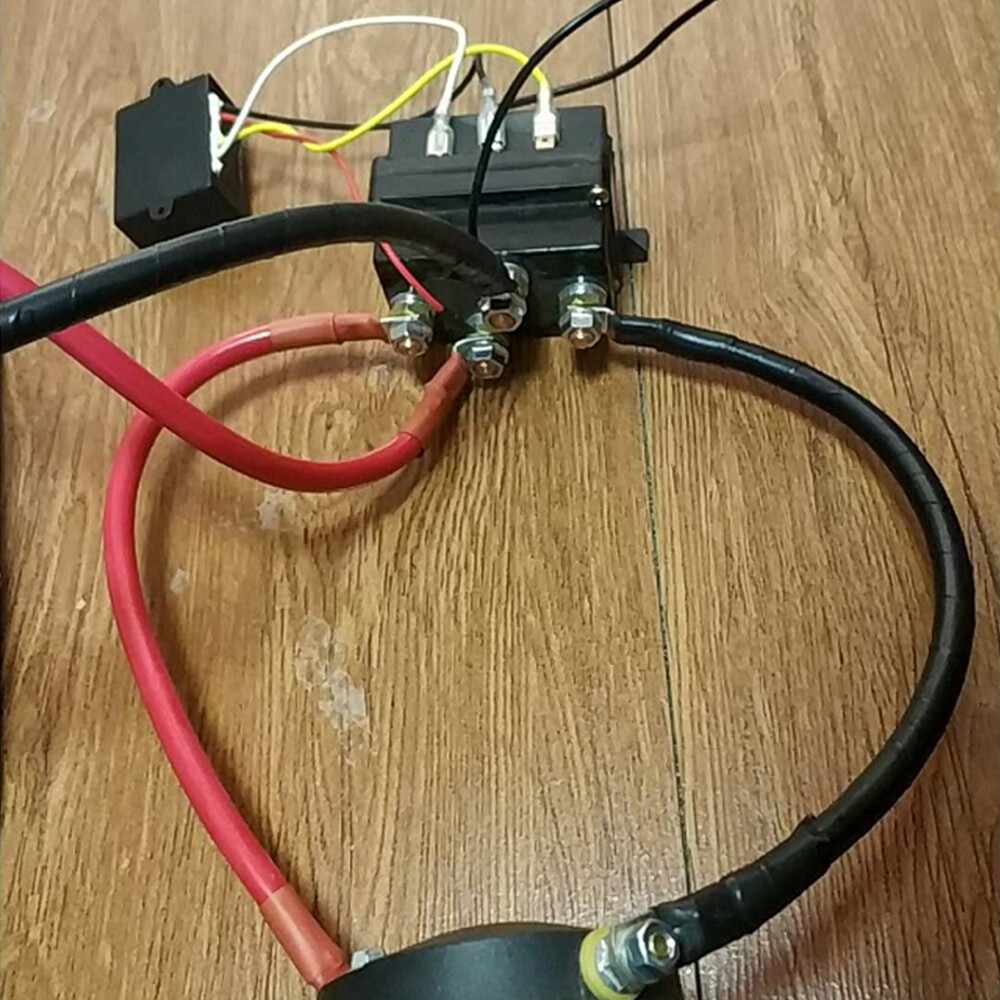 12V 500A Winch Solenoid Relay Controller Contactor 12000 LBS for Warn Badlands