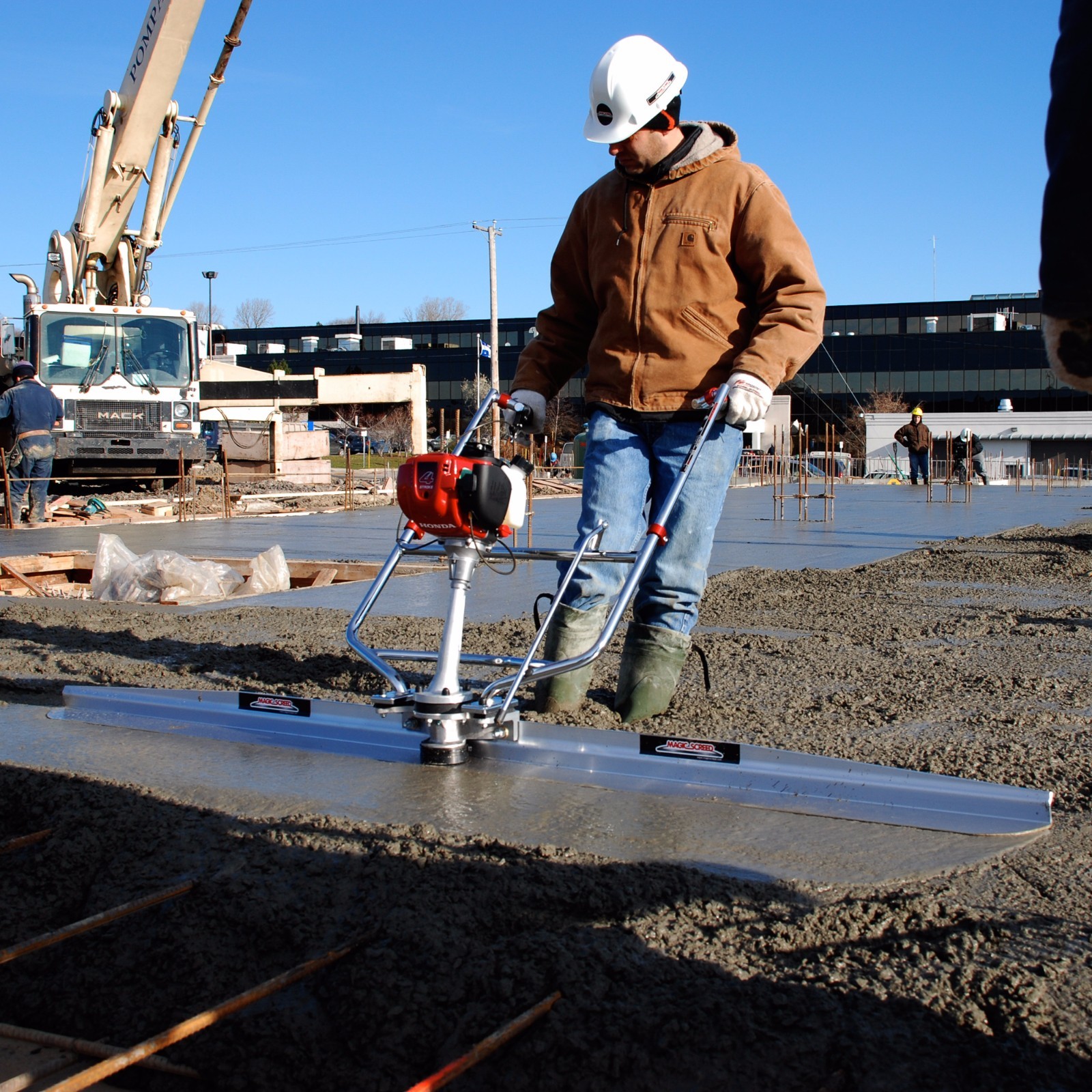 Magic Screed Power Unit - Concrete Wet Screed - Allen-NEW