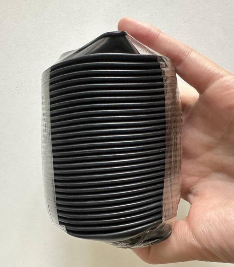 1x Rubber Corrugated Sleeve Flexible Moulded Bellows Resistant Dust Cover Tubes