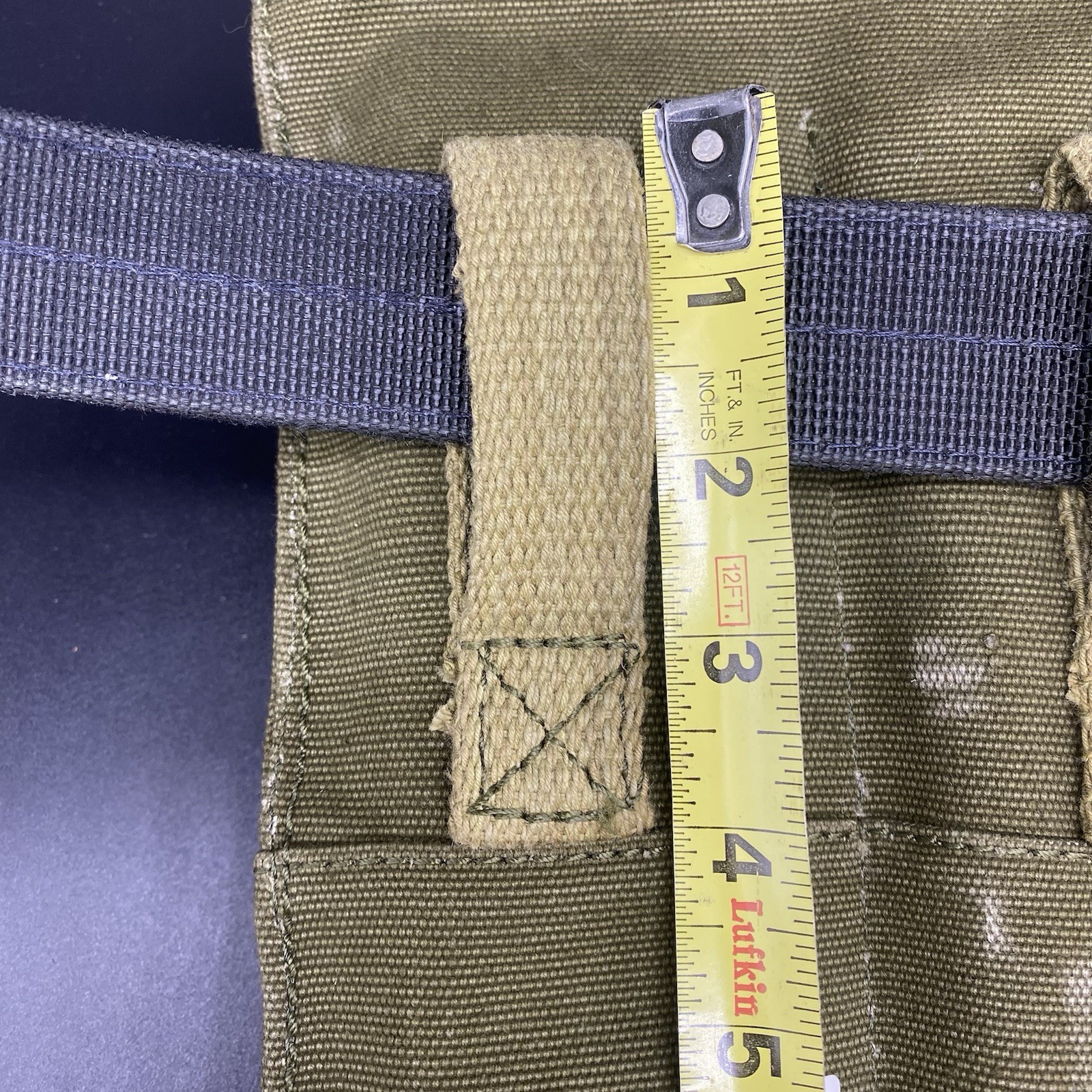 Vintage Romanian Military Surplus AK 2 Mag Magazine Pouch in Very Good Condition