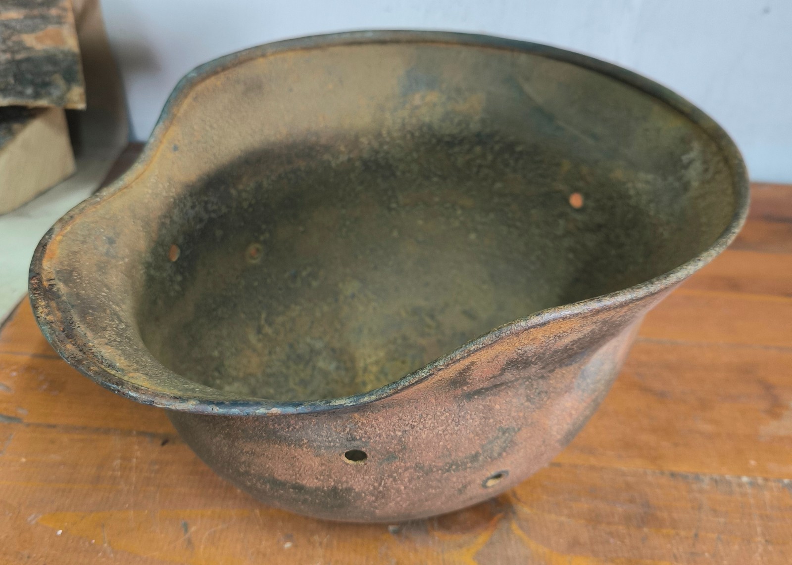 Helmet german original nice helmet M40 size 64 WW2 WWII do it yourself