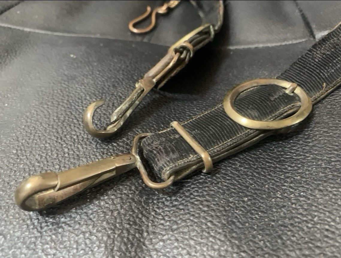 Ultra Rare Crimean War 2nd French Empire Imperial Army Officer Sword Belt 1850s