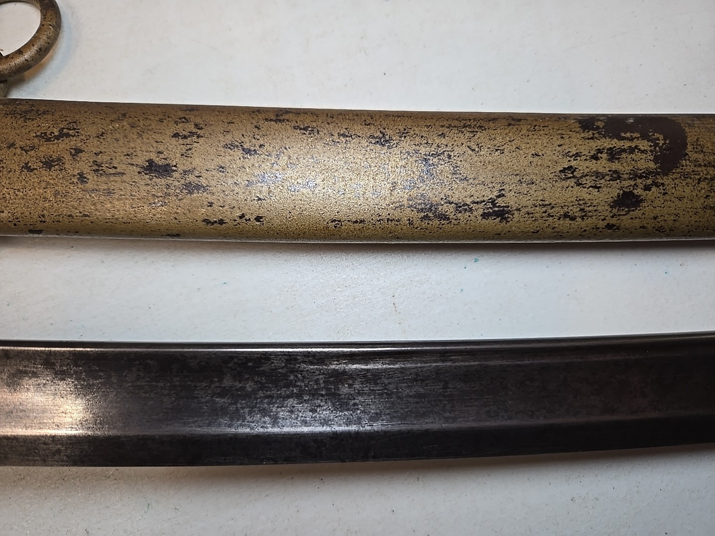 Mansfield & Lamb Civil War Model 1860 Cavalry Sword w/Scabbard - 1863