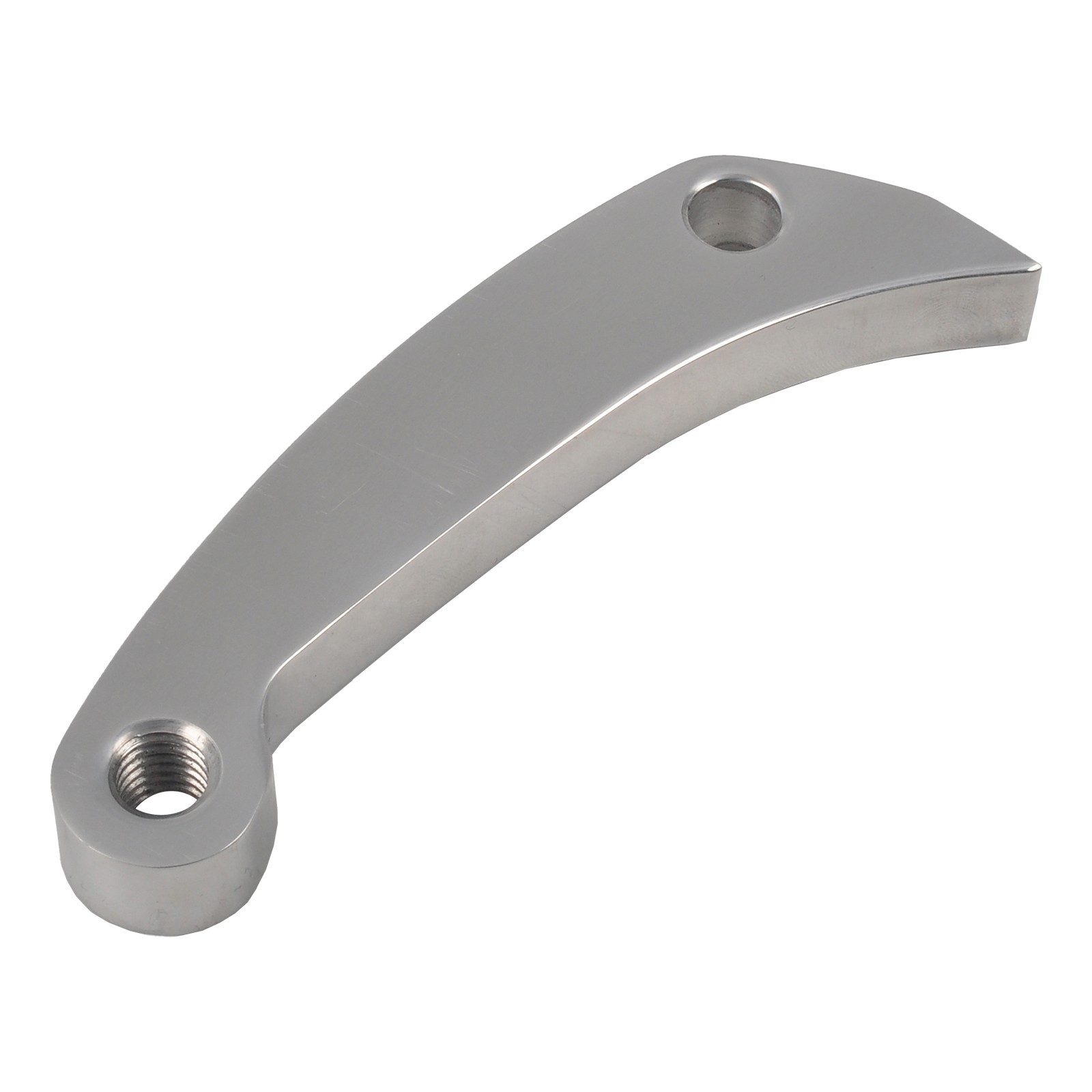 For SBC Chevy 350 Short Water Pump SWP Polished Aluminum Alternator Bracket Kit