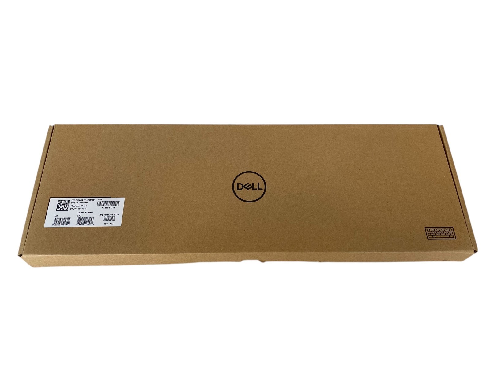 Dell USB Wired Keyboard and Mouse Combo For Office and Casual KB216-BK-US (New)