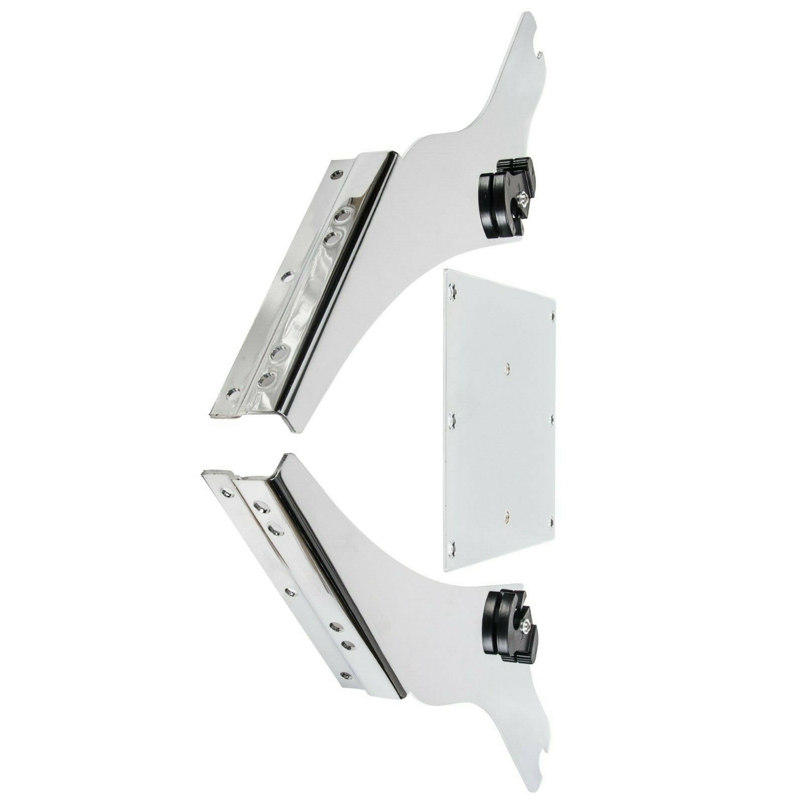 Two Up Tour Pack Pak Trunk Mount Rack For Harley Street Glide Road King 97-08