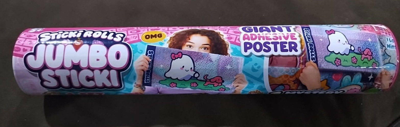 STICKI ROLLS JUMBO STICKI FULL CASE 25X Brand New In Box UNOPENED LOT OF 25