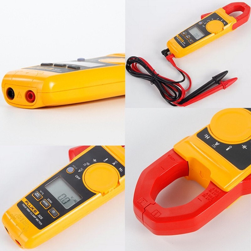 Fluke 325 True RMS DC AC Current and Voltage Tester Capacitance Clamp Frequency
