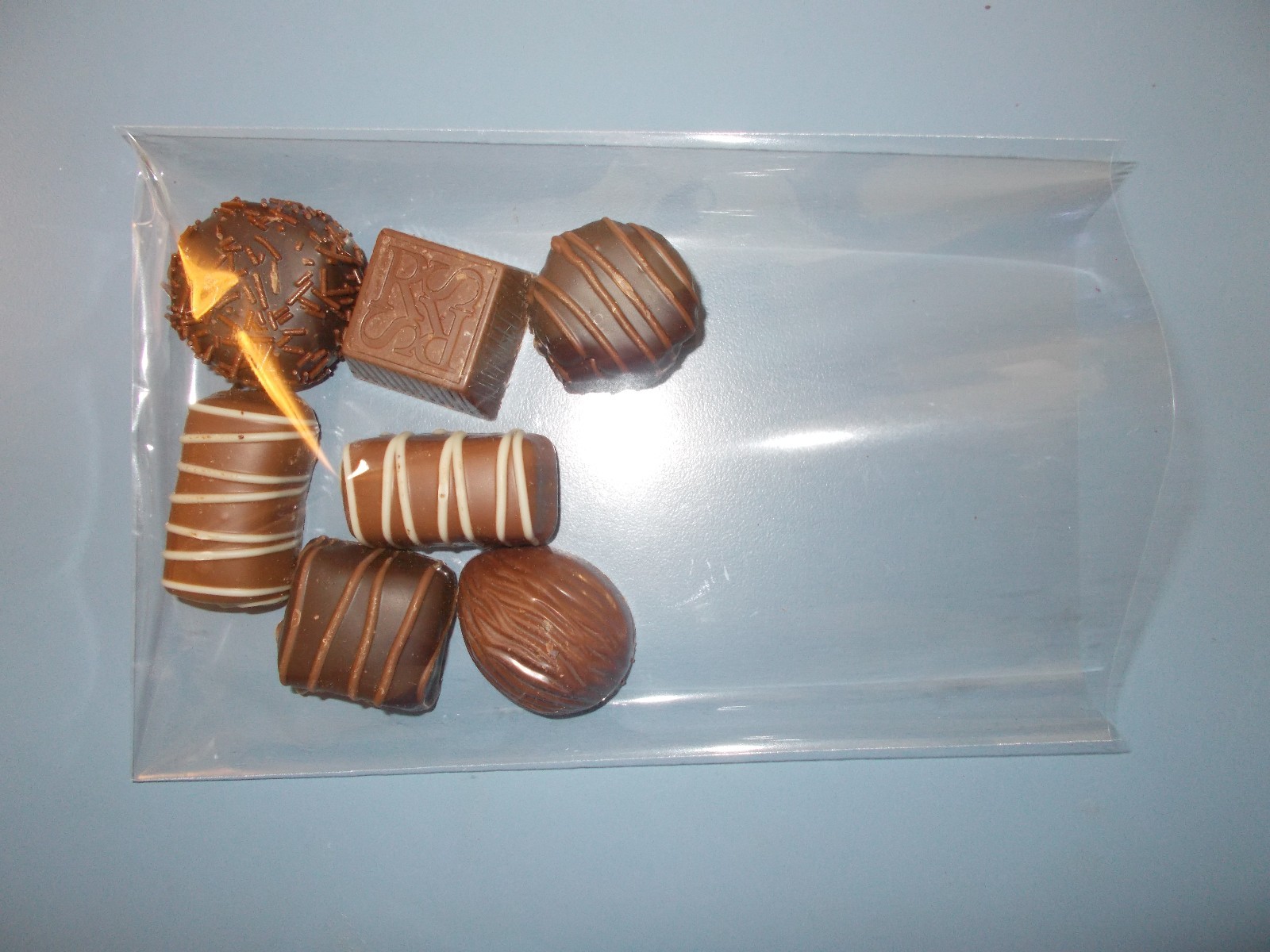 100 Super Clear Poly Bakery Cello Candy Bag Cookie Flat Polypropylene favor Bags