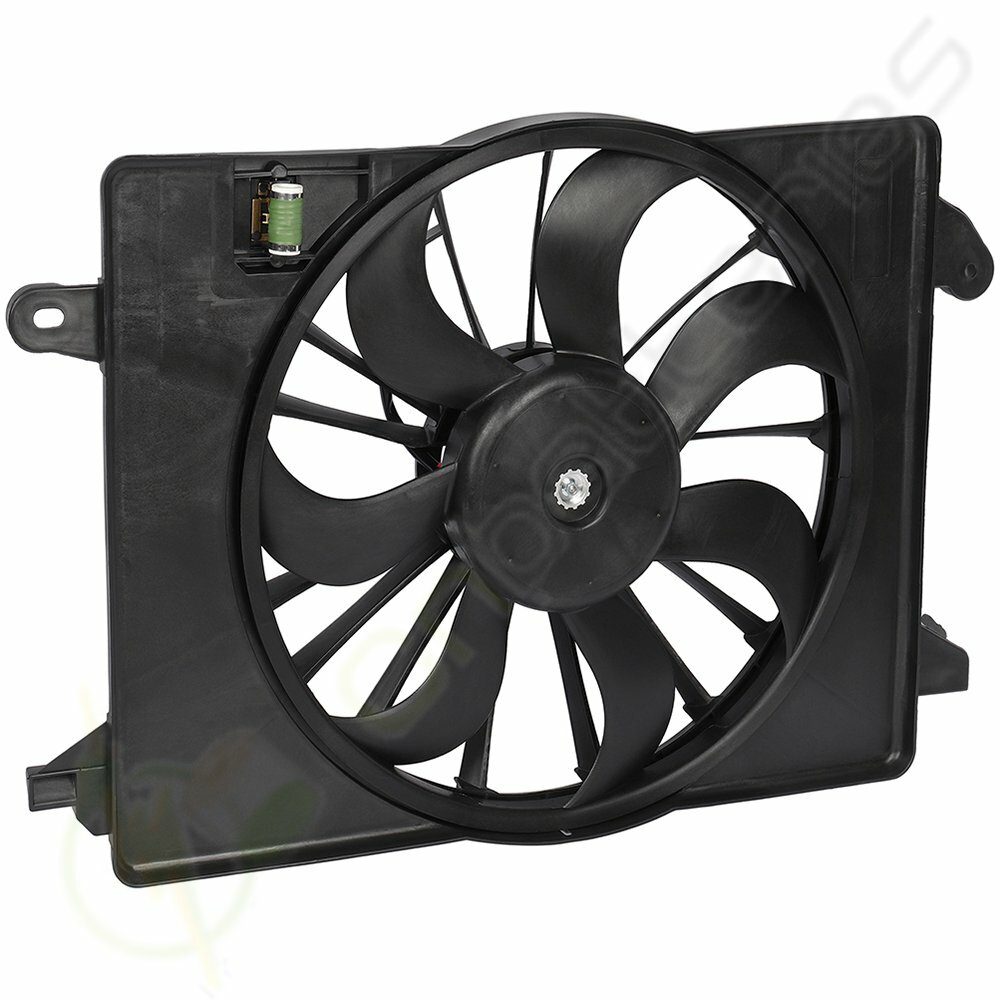 For 2009-2017 Chrysler 300 Dodge Challenger Charger Radiator Cooling Fan 622550
