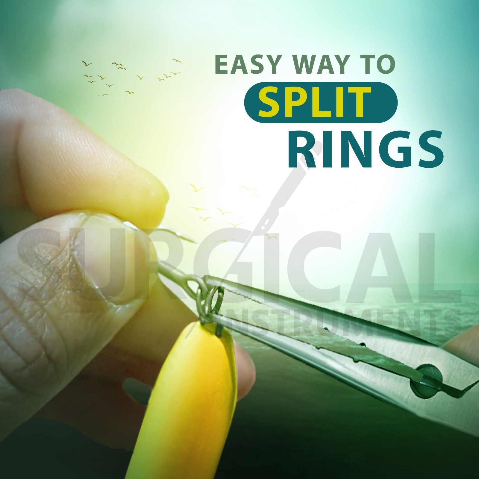 High Quality Fisherman Fishing Pliers - Stainless Steel 8.5" German Grade