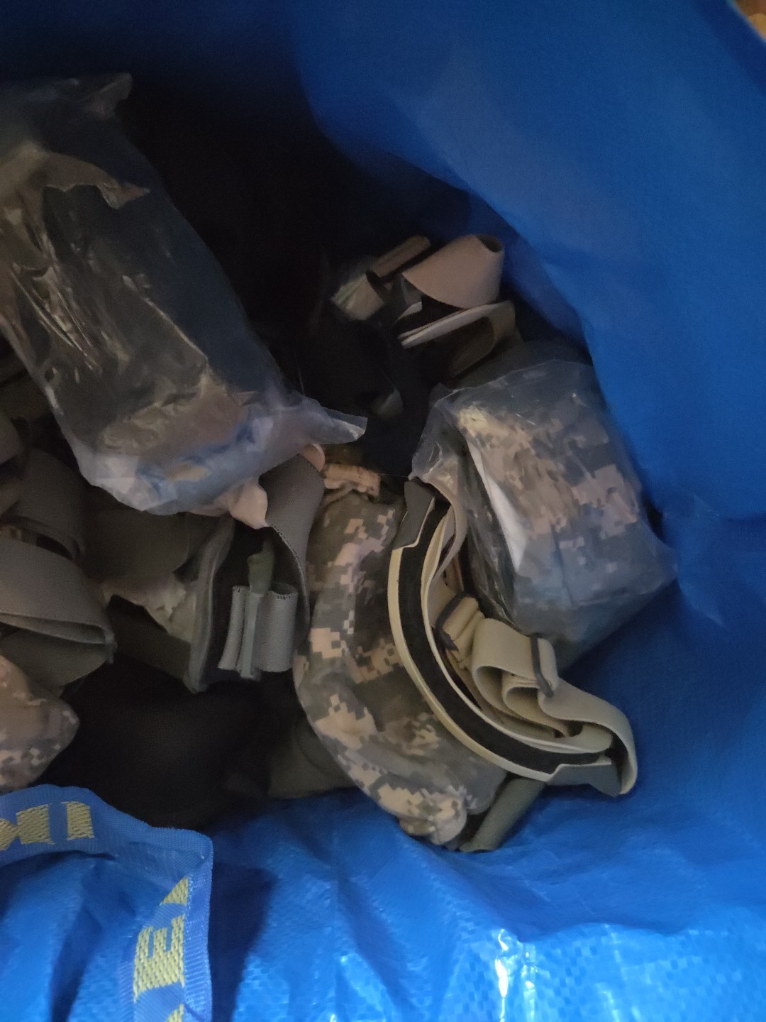 5x Revision ESS Military Desert Locust Tactical Goggles USGI SURPLUS LOT OF 5