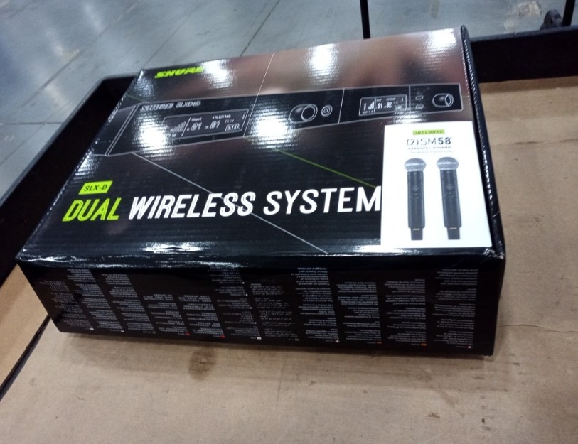 Used SLXD24D/SM58 Dual Handheld Wireless Microphone System