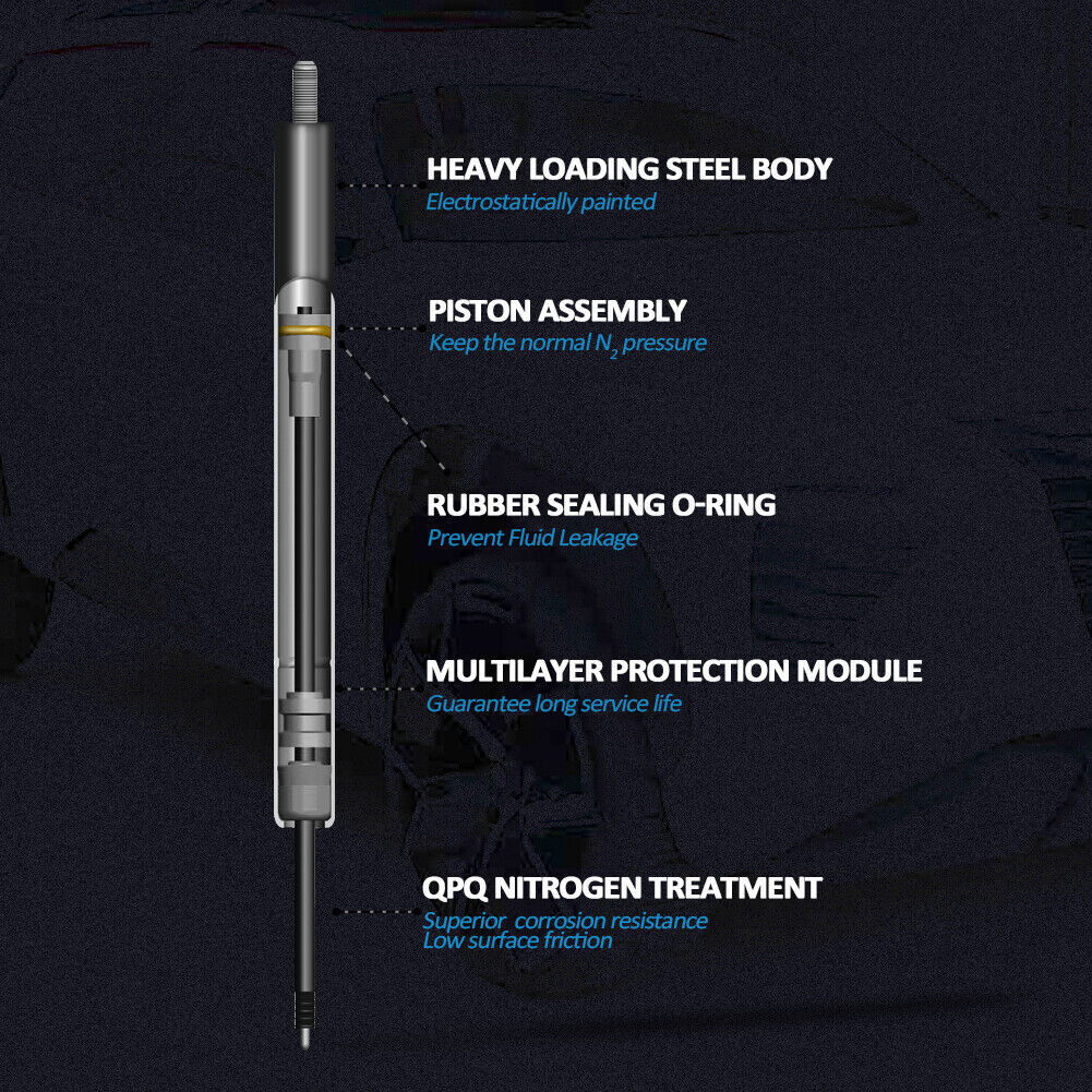 2x REAR GATE TRUNK LIFTGATE TAILGATE DOOR HATCH LIFT SUPPORTS SHOCKS STRUTS ARMS