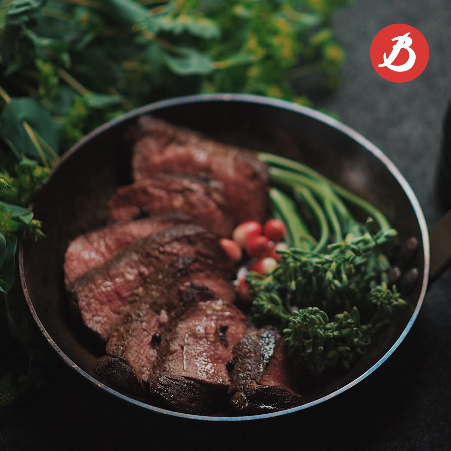 De Buyer 5610.28 Mineral B Round Carbon Steel Fry Pan, 11-Inch, Silver