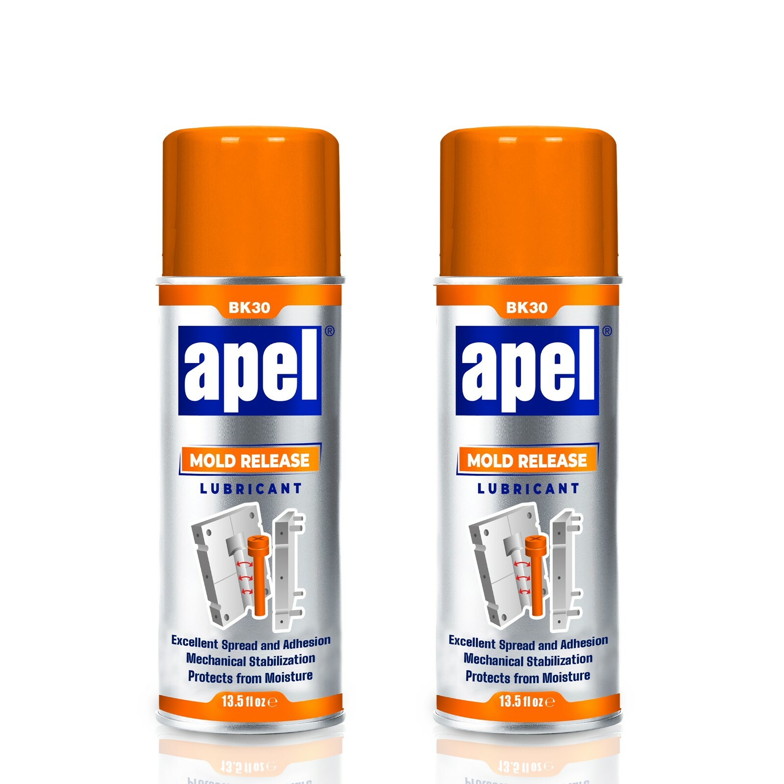 APEL Silicone Mold Release Spray (14.4 oz) Release Agent Aerosol Spray