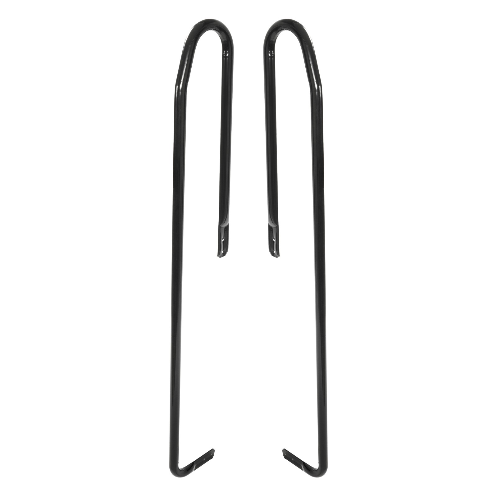 5FT Heavy Duty Step Handrail Black Steel For Indoor/Outdoor Steps & Loft Ladders