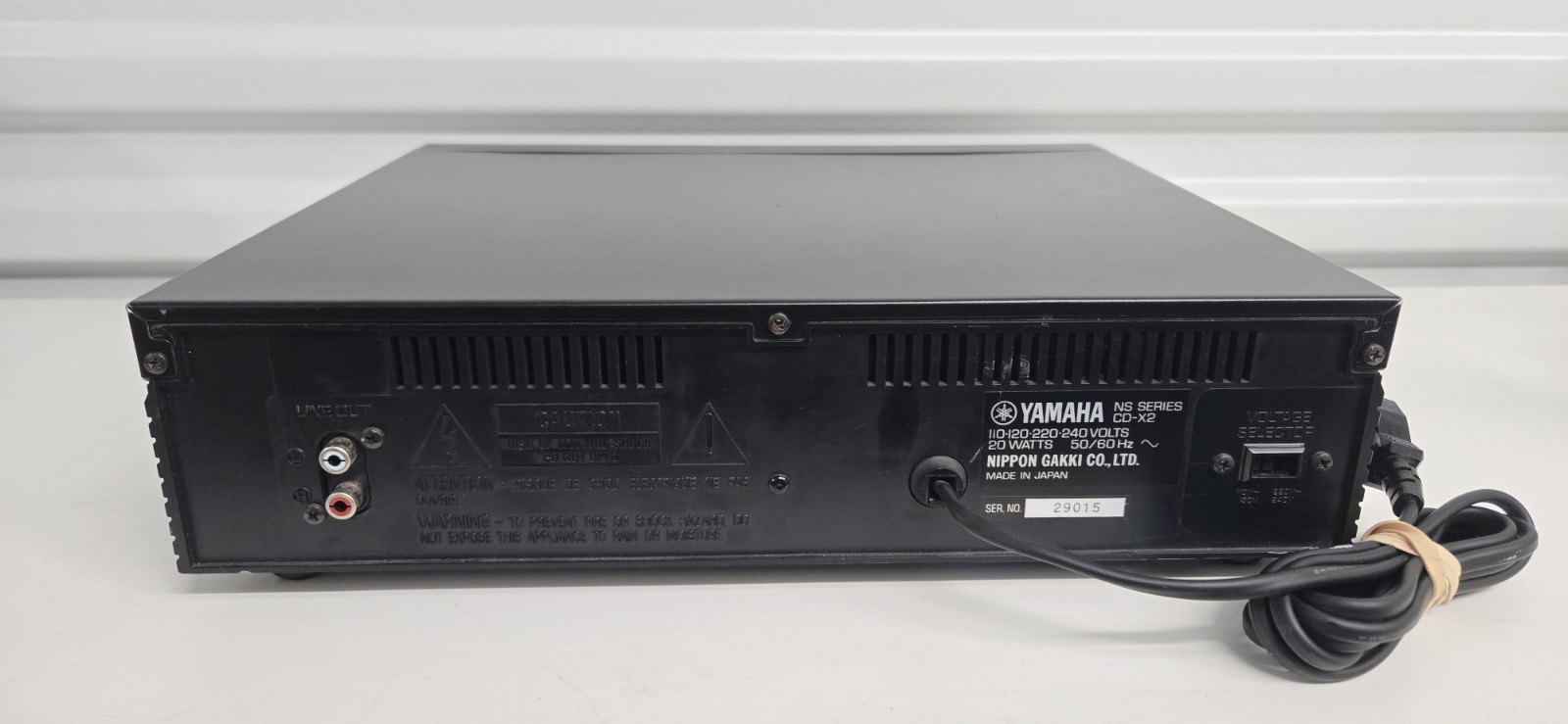 VTG Classic Yamaha CD-X2 Compact Disc Player (1985) Japan Made *FULLY SERVICED*