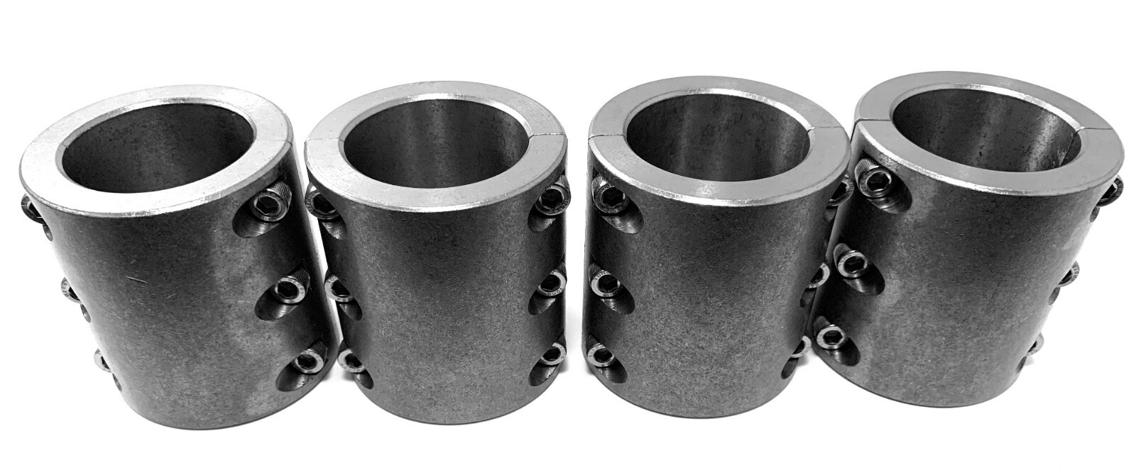 4 Steel tube clamps weldable bolt on 1.75" 1 3/4" roll cage mounts USA Made -L