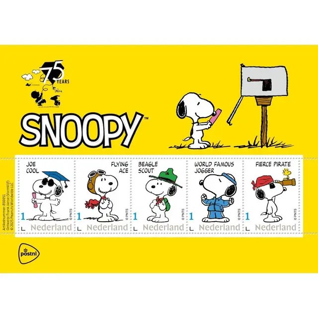 Netherlands - Snoopy 75 Years