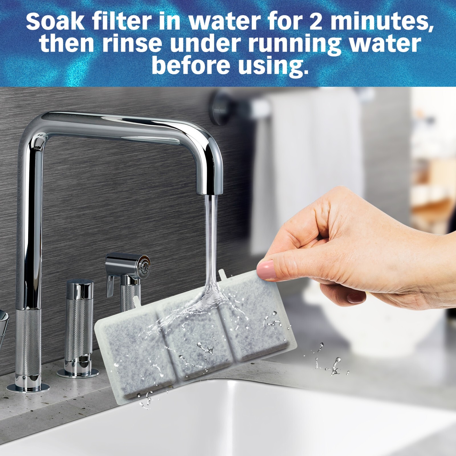 Replacement Water Filters Compatible With Petory 74oz/2.2L Pet Fountain, 10 Pack