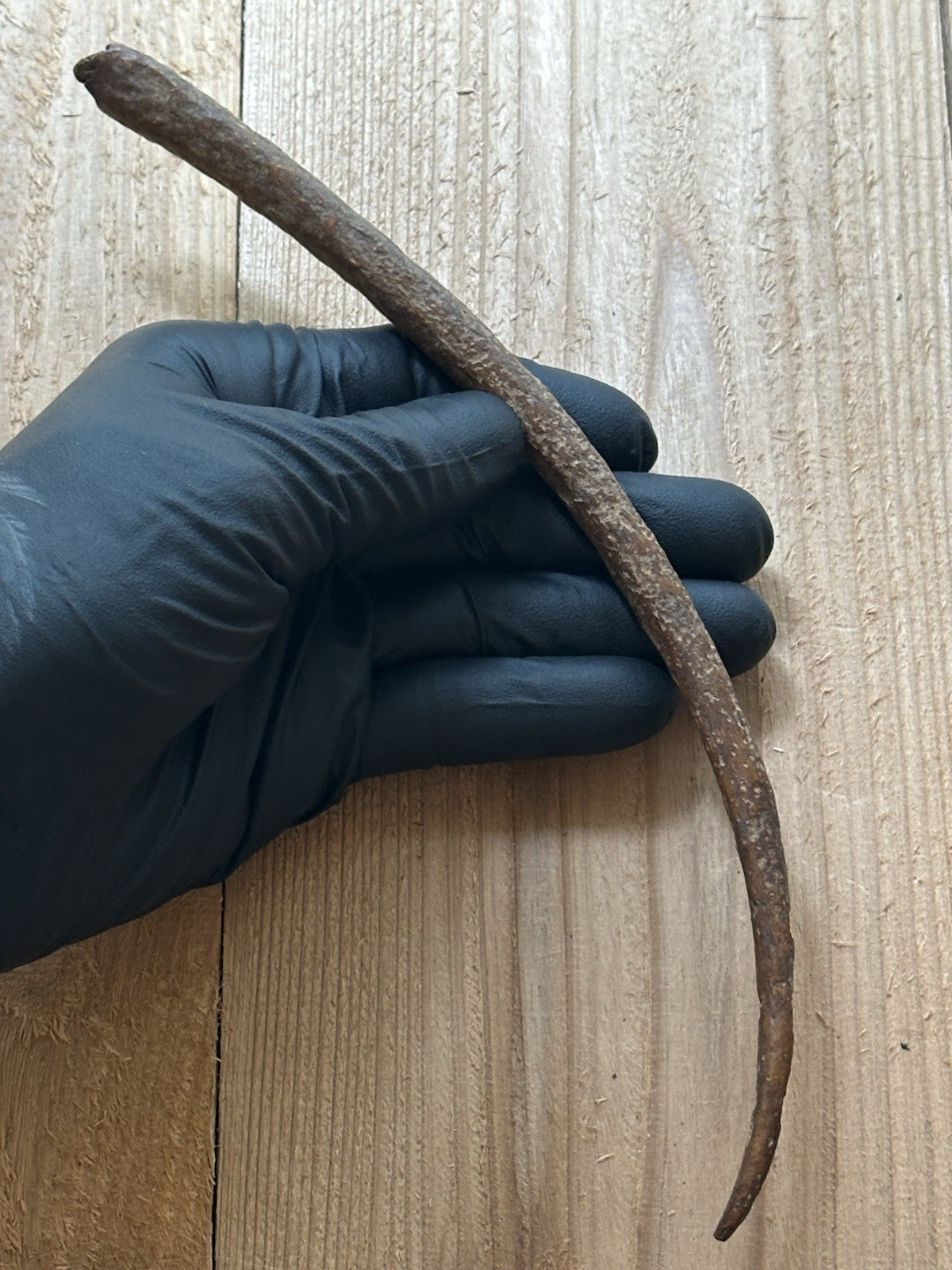 Tomachee Artifacts 👣 ESKIMO INUITS LARGE ROOT PICK TOOL BERING SEA AK🔥