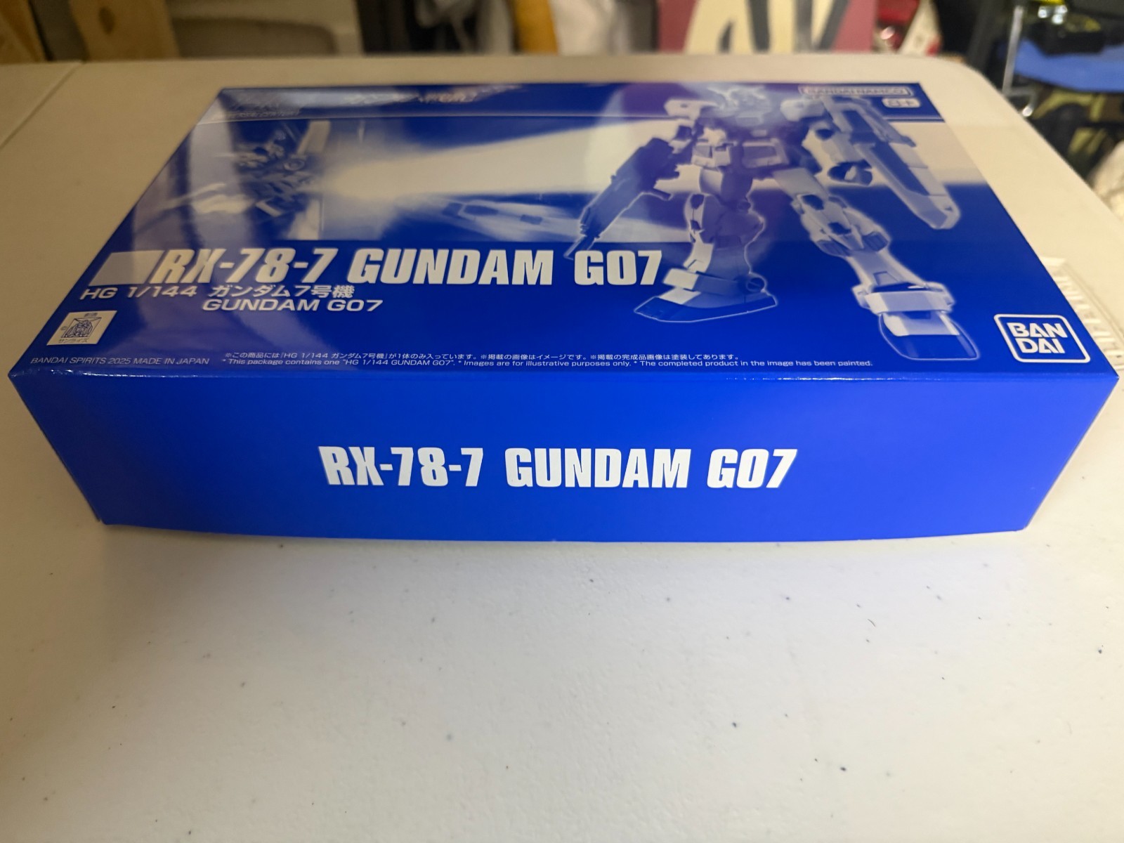 P-Bandai HG RX-78-7 Gundam G07 Limited Edition 1/144
