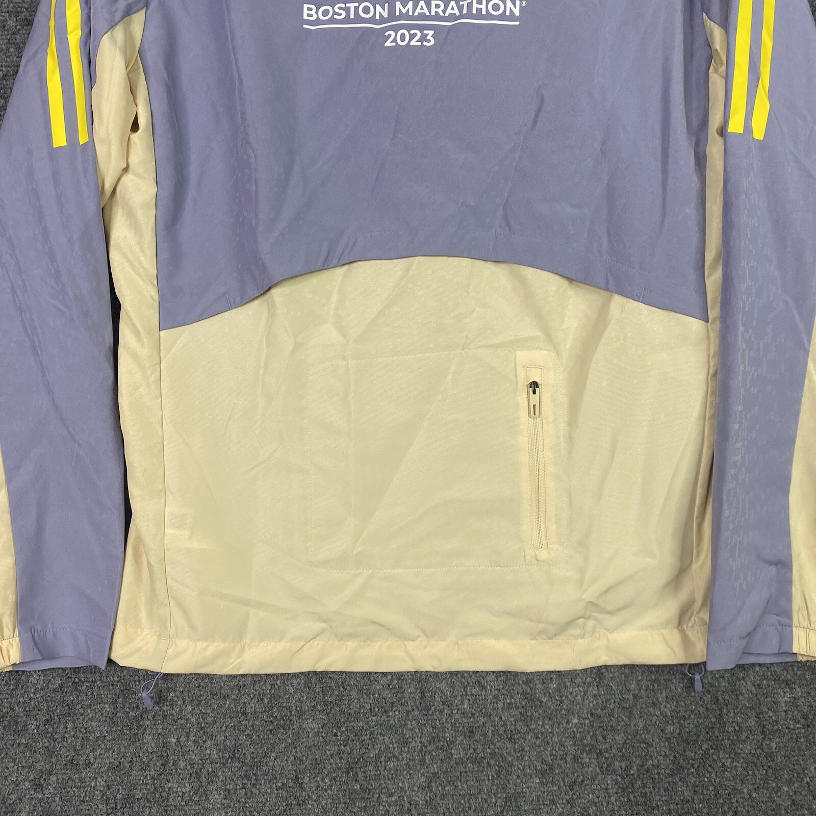 Adidas 2023 Boston Marathon Celebration Jacket Mens Medium Running HY0263 - New