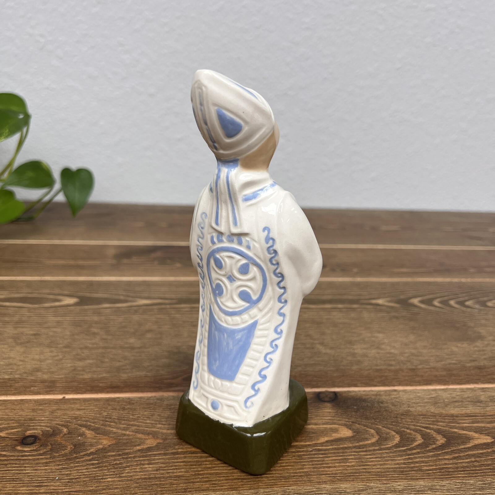 Vintage Hand Painted Porcelain Roman Catholic Pope Religious