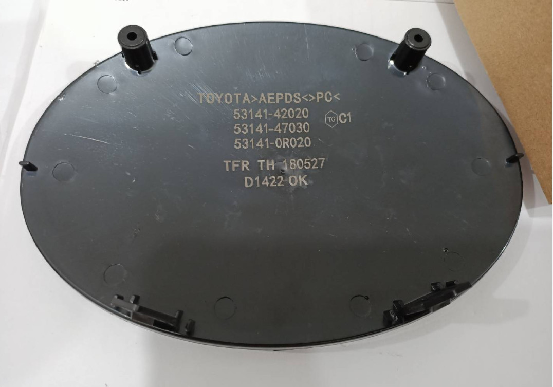 For TOYOTA COROLLA 2017-19 Emblem RAV4 AVALON 15-18 C-HR 17-19 Front Grille Logo