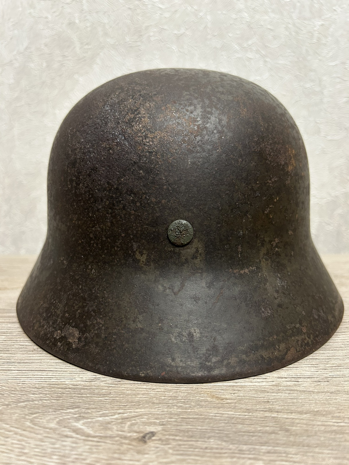 German Helmet M40 WW2 original paint (without restoration) WWII size 64