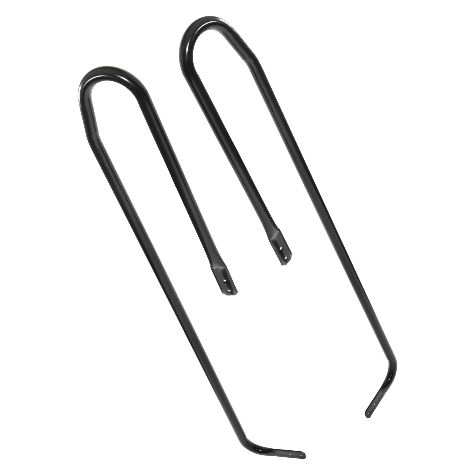 5FT Heavy Duty Step Handrail Black Steel For Indoor/Outdoor Steps & Loft Ladders