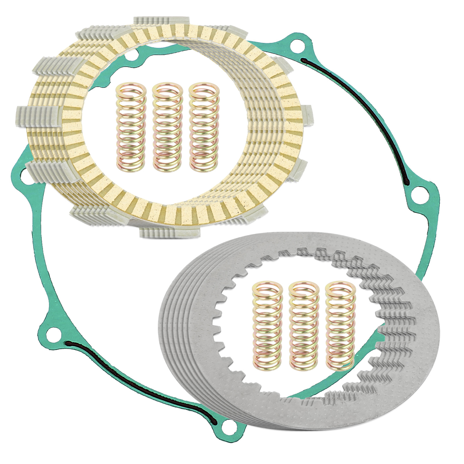 Clutch Friction Plates And Gasket Kit for Yamaha YZ450F 2007 2008 2009
