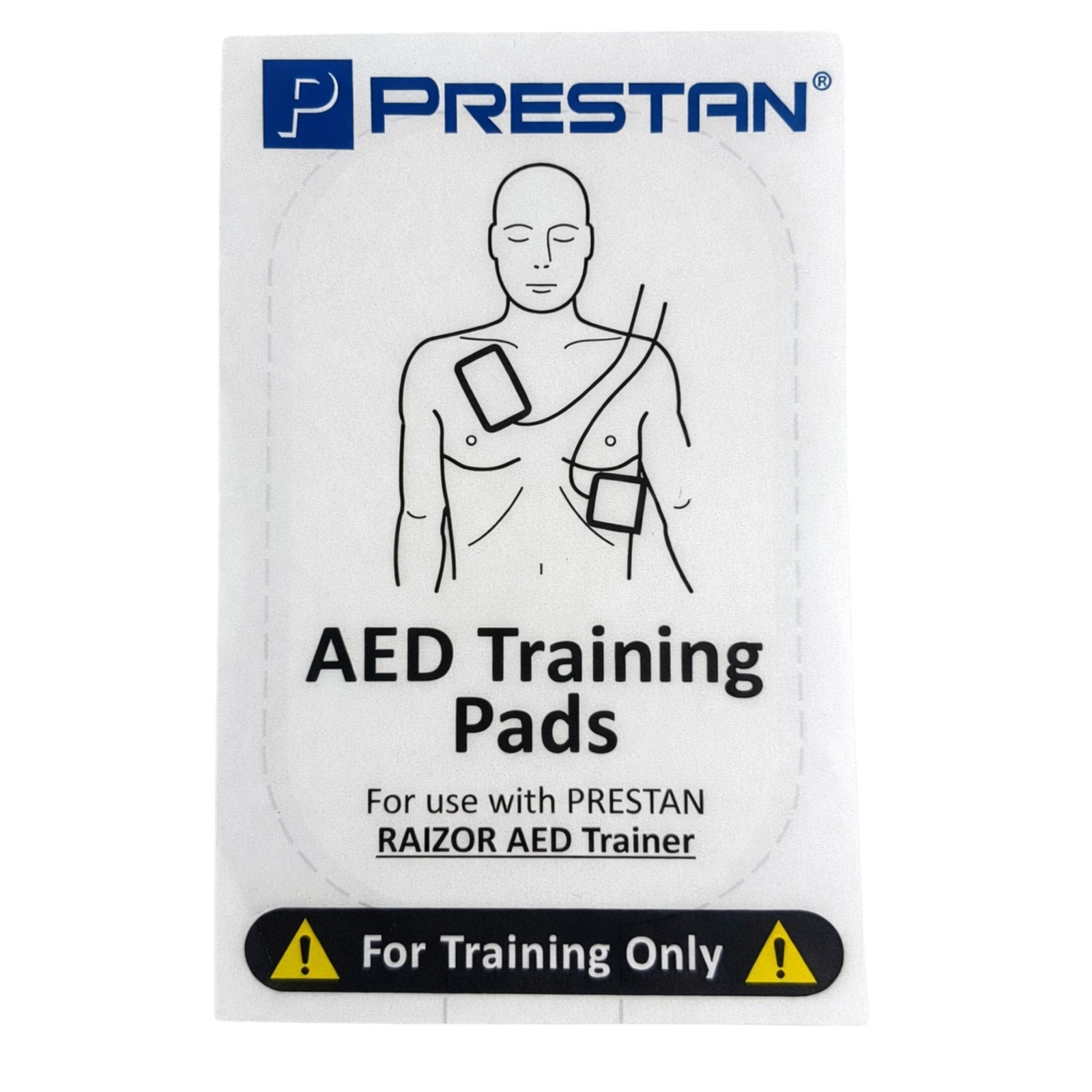 PRESTAN AED Raizor Trainer Pad Replacements