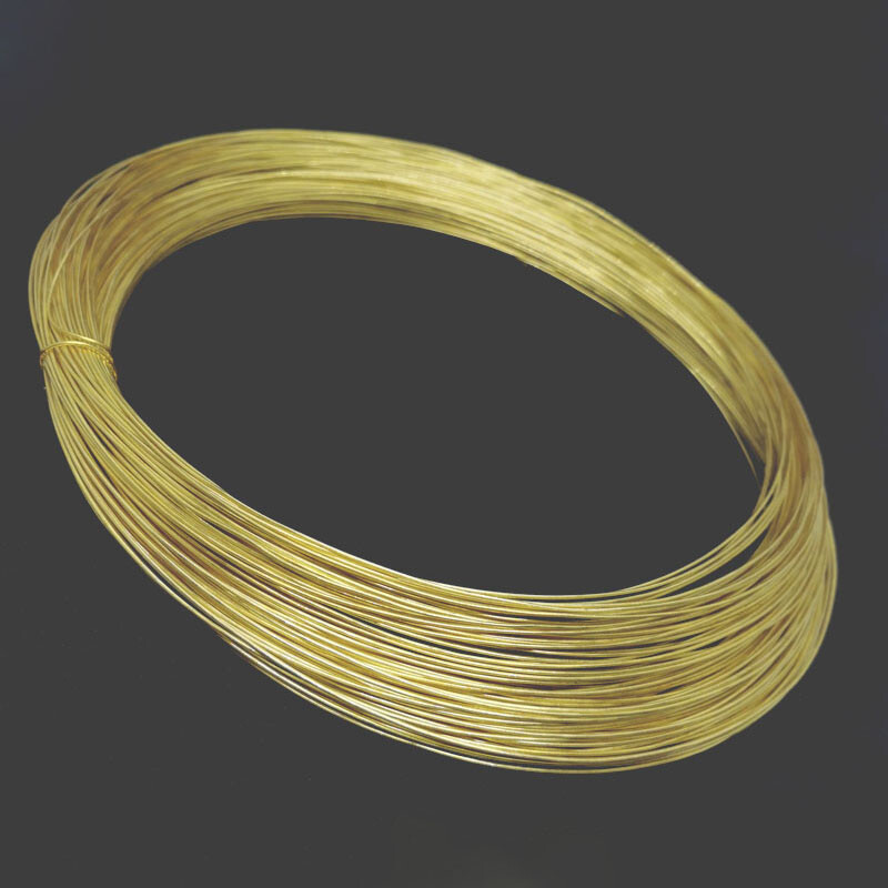 Brass Round Wire Bare Unplated Ø0.3mm -Ø5mm Diameter Jewelry Making / Wire Craft