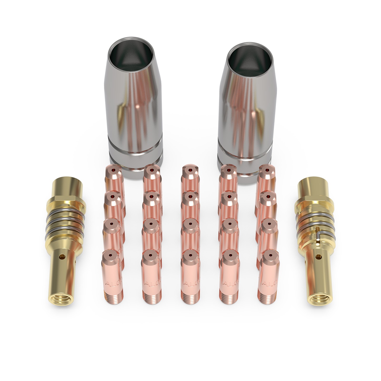 TOOLIOM 24Pcs Spool Gun Consumables Set for LBT150