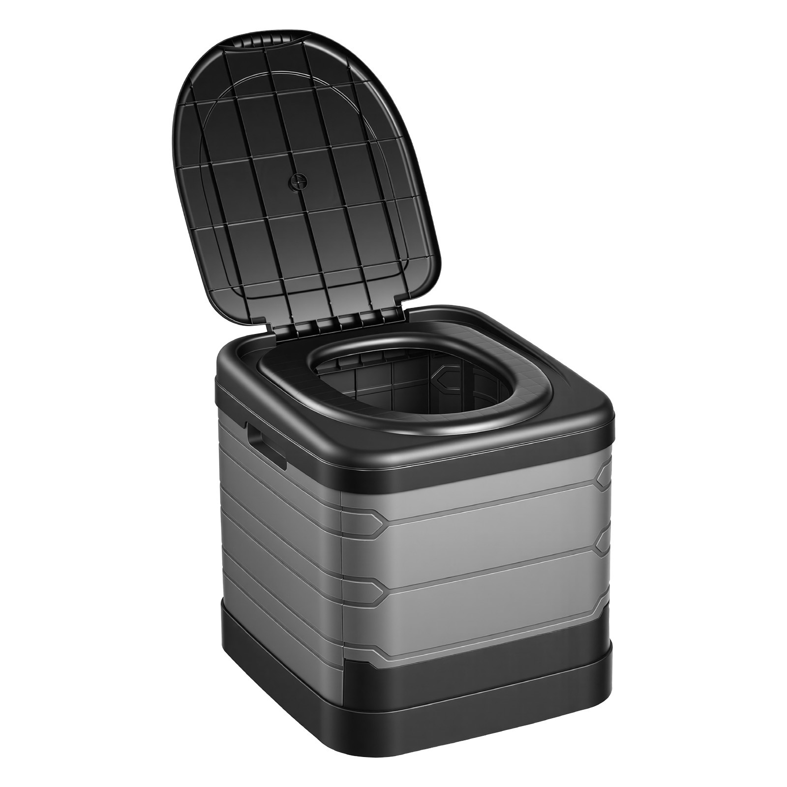 Uimoso Portable Folding Outdoor Travel Toilet, 330 lbs Capacity for Camping